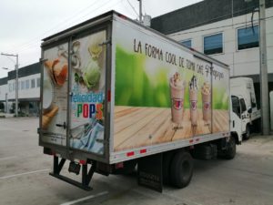 Rotulación vehicular Pops