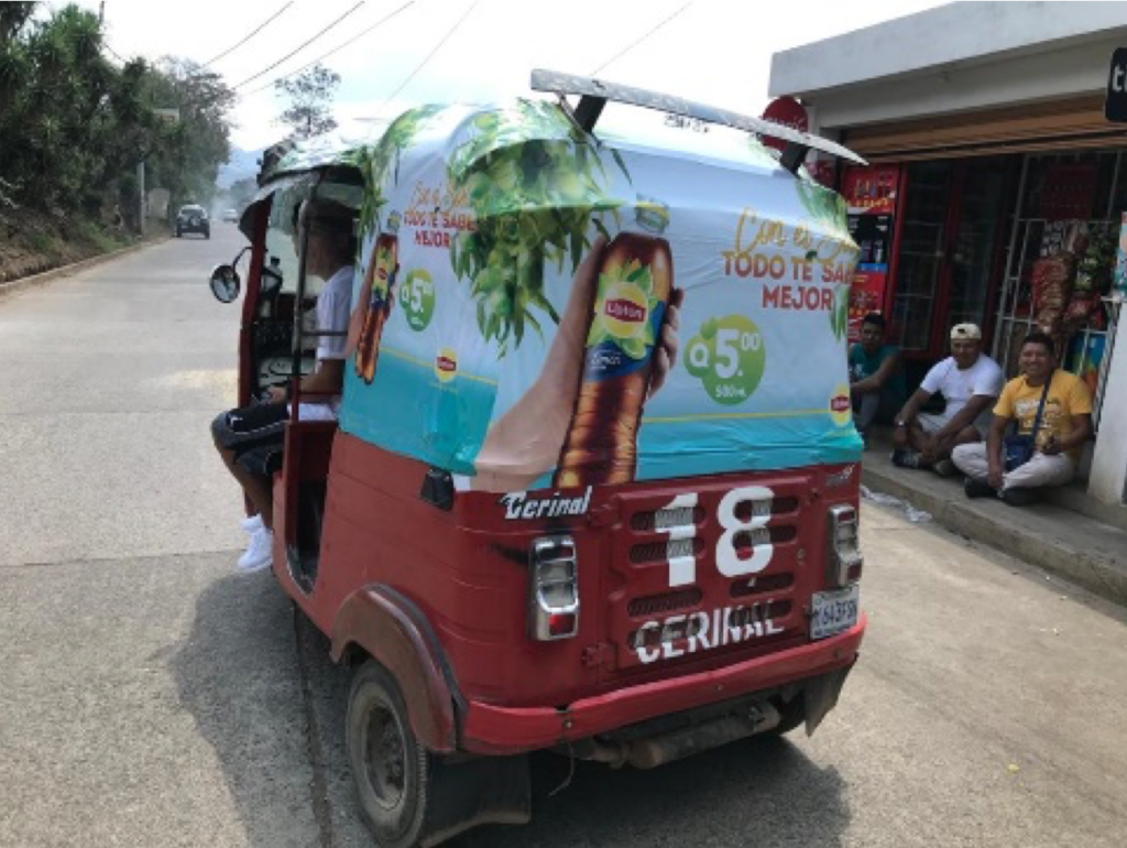 Publicidad Tuc tuc Toledo - Impresiones vinil para tuck tuck