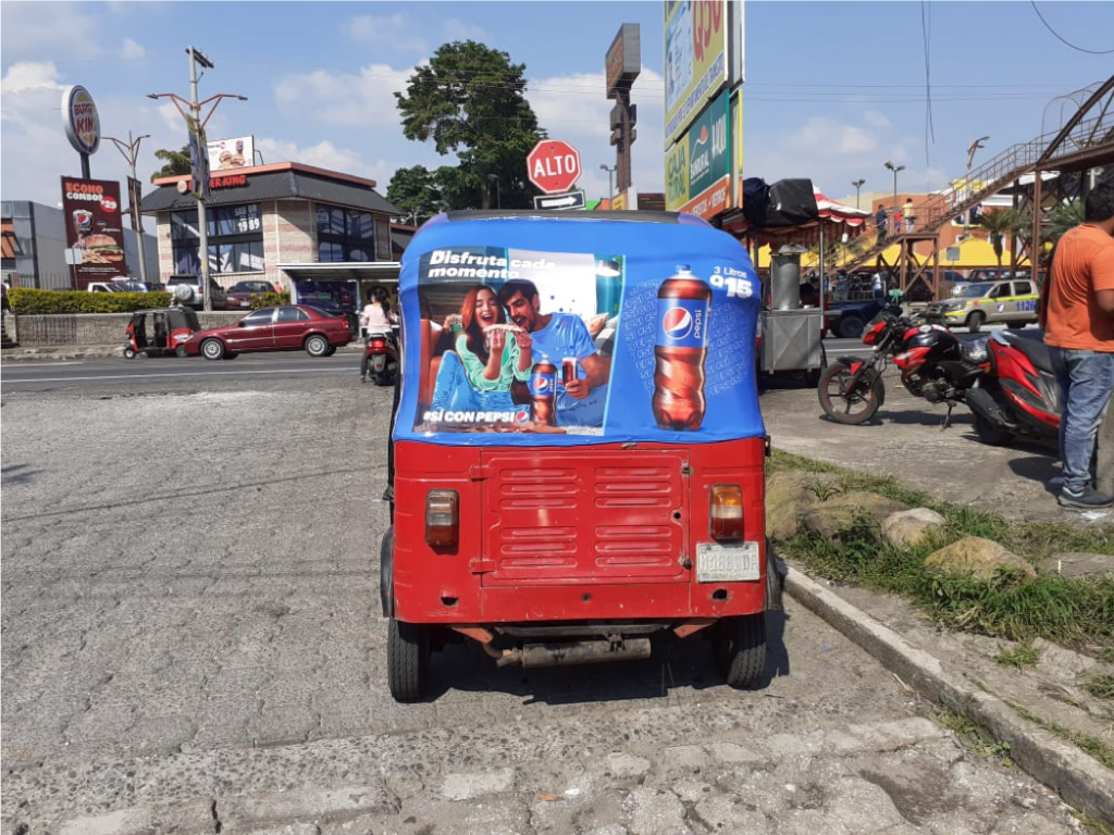 Publicidad Tuc tuc Pepsi - Impresiones vinil para tuck tuck
