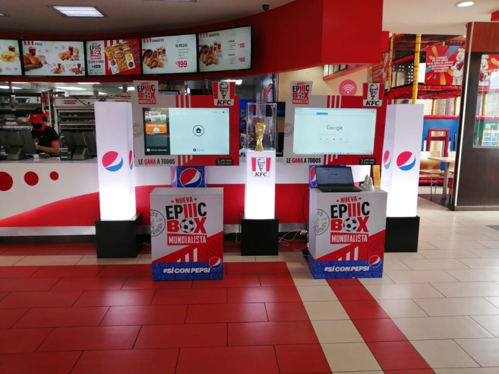 Epic Box KFC y Pepsi